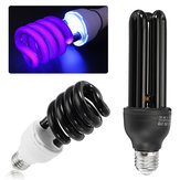 Bombilla fluorescente CFL de luz negra ultravioleta UV E27 40W AC110V AC220V lámpara para discoteca y bar