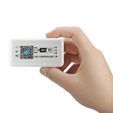 ARILUX® SL-LC 05 ميني LED وحدة تحكم لاسلكية واي فاي التطبيق جهاز تحكم ذكي ديمر لقطاع RGB ضوء تيار منتظم 12-24V