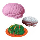 Cottura a forma di cervello umano Pan Cottura Silicone Muffa di muffa della torta di Halloween Jello Dessert Mold