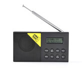 BP-PC3 DAB ラジオ ポータブル FM レシーバー blutooth 5.0 LCD ディスプレイ 伸縮式アンテナ付き充電式放送ラジオ