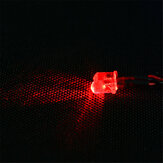 Feiyue Κόκκινο RC αυτοκίνητο με LED φωτισμό για 1/12 FY03 FY04 FY05 FY06 1/10 HG Μέρη μοντέλου RC ⌀5mm