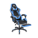 Chaise de jeu BlitzWolf® BW-GC1 Design ergonomique Coussins détachables inclinables à 150° Repose-pieds Accoudoir intégré Bureau à domicile