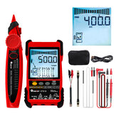 Original 
            TOOLTOP Large LCD Screen Network Cable Tester + Multimeter 2 in 1 400M/500M Network Cable Length Measure AC DC Current Voltage Measurement Anti-noise Line Tracker ET616 ET618