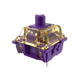 45Pcs DAREU Violet Gold V2 Mechanical Switch 3-Pin Transparent Cover Factory Pre-Lubed Tactile Switch for DIY Customized Mechanical Keyboard