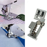 Accesorios para máquinas de coser domésticas, prensatelas de cinta sesgada de metal para Brother Singer Janome