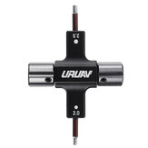 URUAV 4in1 Prop Tool 2.0mm 2.5mm Schroevendraaier 8mm Mouw Multifunctioneel Gereedschap voor M5 Borstelloze Motor RC Model FPV Racing Freestyle Drone