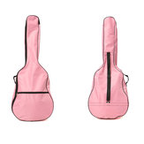 Nylon sac à main d'épaule rose de guitare pour les gens guitare acoustique 39 40 41 pouces