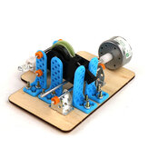 Gerador científico de relojoaria Conversão de energia DIY Experimento de motor de física Brinquedo