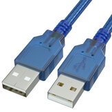 GCX USB Cable Male to Male Extension Cable Data Cable Core Wire USB2.0 Cable 1m 1.5m 3m for Hard Disk Computer PC