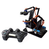 Bras de robot à télécommande acrylique 4DOF avec PS2 jouets robot RC
