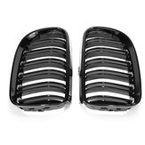 Пара новых глянцевых черных решеток радиатора передней решетки для BMW 3-серии E92 E93 Facelift 2010-2014