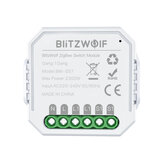 BlitzWolf® BW-SS7 ZigBee3.0 Модуль интеллектуального переключателя света мощностью 2300 Вт Беспроводное приложение для 1/2-х групп Дистанционное Управл