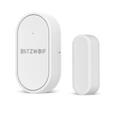BlitzWolf® BW-IS6 Tuya 433MHz Czujnik drzwi i okien Alarm push aplikacji w czasie rzeczywistym dla inteligentnego systemu alarmowego bezpieczeństwa w domu