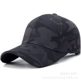 Mens Womens Personalized Camouflage Baseball Cap Outdoor Solid Color Dad Hat Ajustável