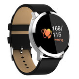 Newwear Q8 0.95 дюймовый цветной экран OLED Монитор кровяного давления и скорости сердца Смарт часы для Android iOS