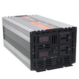 Inversor de onda senoidal pura Display LED duplo Inversor de energia 5000 W 12V/24/48/ DC para 220V AC