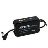 UFOFPV 7.4V 1600mAh батарейный пакет Li-po с индикатором LED для FPV видеоочков Fatshark HD2/V3