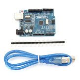 Placa de desarrollo UNO R3 ATmega328P Geekcreit para Arduino, 3Pcs - productos que funcionan con placas Arduino oficiales