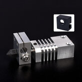 BIGTREETECH® CR10S PRO Hotend Schweiz gehärtetes Stahl-Düse Kühlkörper Titan-Block Heizungsunterbrechungs-Upgradeset für CR-10S PRO 3D-Drucker