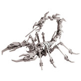 Стальная Варкрафт 3D головоломка DIY Скорпион Игрушка DIY набор из нержавеющей стали Декоративная модель 16*14*14см.