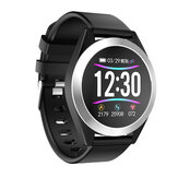 Bakeey G50S Smartwatch con monitoraggio della frequenza cardiaca e della pressione sanguigna, regolazione della luminosità, schermo IPS HD da 1,3 pollici e batteria a lunga durata da 200 mAh.