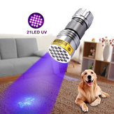 Lampada UV XANES U03 con 21 LED violetti a 400nm per fluorescenza e sterilizzazione di banconote