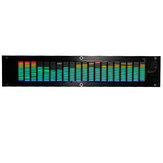 LED2015 Nível de Espectro de Música Luz Multi-Modos Equalizador DSP Captador de Voz EQ Casca de Acrílico de Cor
