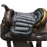 Non-slip PU Leather Horse Saddle Pads Comprehensive Seat Cushion Pad Equestrian Horse Riding Equipment 