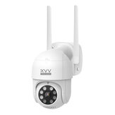 Xiaovv APP Kamery wodoodporne HD 1080P 270° PT na zewnątrz Bezprzewodowe kamery WiFi do monitorowania domu dla dzieci Nocne widzenie podczerwieni Dwukierunkowy dźwięk