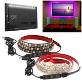 2M wasserdichte USB SMD5050 120 LED RGB Streifen Licht Bar TV Hintergrund Beleuchtung Lampe 5V