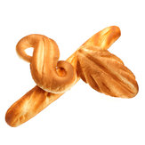 Squishy Jumbo Bread 24cm Lento Levantamiento Soft Panadería Colección Regalo Decoración Juguete