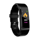 Bakeey ID115 Plus Blutdruck-Herzfrequenzmesser Fitness Tracker Bluetooth Sport Smart Armband