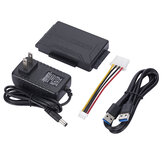 MnnWuu USB 3.0 для SATA/IDE адаптер, кабель-переходник для жесткого диска конвертер для универсального 2.5/3.5-дюймового SATA и IDE HDD/2.5-дюймового SSD