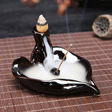 Feng Shui Backflow Θυμίαμα Cone Burner Stick Holder Σχήμα Καρδιάς Αρωματικό Καπνός