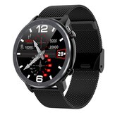 Bakeey L11 Business Style 1,3 polegadas Tela de toque redonda completa ECG Coração Taxa de pressão arterial em tempo real Tempo Temperatura IP68 Smart Watch