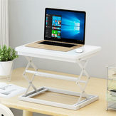 W50 Stehpult Klappbarer Laptop-Schreibtisch Höhenverstellbarer Schreibtisch Einfacher moderner Schreibtisch Ständer mit 4-stufiger Höhenverstellung
