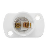 E14 Socket Witte Rechthoek Lamphouder Voor LED Gloeilamp AC250V