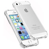 エアバッグ   超薄型   透明　耐衝撃   柔らかい   TPU   ケース　 iPhone 5 5S SE用