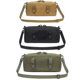 Outdoor-Taktische MOLLE-Hüfttasche aus 6L 600D-Nylon für Wanderungen und Sport mit Schultergurt für Reiseabenteuer und Camping
