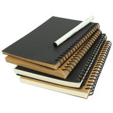 Caderno de esboços em espiral Kraft para graffiti, caderno criativo de graffiti, bloco de notas, diário, livro de material escolar