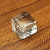 5 τεμάχια 2.3cm Προσομοίωση γεωμετρικών παγοκύβων ακρυλικού πάγου για φωτογράφηση