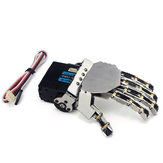 DIY 5 DOF 5 Finger Humanoid Manipulator Arm Rechts Hand + 5pcs Servos für Smart Robot