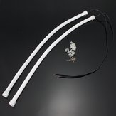 2pcs 45CM SMD3014 Flexible LED Strip Light DRL Daytime Running Lamp For Motorcycle Scooter Car 