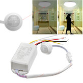 Interruttore di Controllo Luce Automatico a Sensore di Movimento Corporeo Infrarossi IR 220V 5-8M
