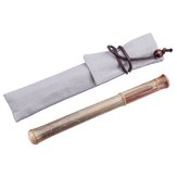 1 szt. Vintage naturalny bambus 0,5 mm stalówka pióro wieczne z etui na długopis do biura biznesowego pióro do pisania 