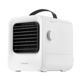 Microhoo MH02D Portable USB Air-Conditioning 4000mAh Built-in Battery 2.5m/s Cooling Fan Negative Ion Purifier Air Cooler Stepless Speed Regulation for Home Office