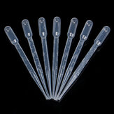 100 stuks 3 ml plastic pipetten oogdruppelset Wegwerpbaar afstudeerbaar overdrachtsvloeistof Verfpipet