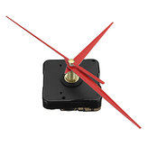 Mecanismo de reloj de pared de cuarzo silencioso con triángulo rojo DIY, con un largo de eje de 20 mm para reemplazo
