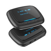 BlitzWolf® БВ-BR6 2 в 1 OLED Дисплей Bluetooth V5.0 Аудиопередатчик Приемник 3,5 мм Aux 2RCA Беспроводной аудиоадаптер для ноутбуков Nintendo Switch / PS5 / TV / PC / Наушн