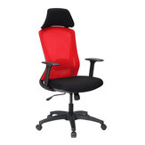 Douxlife® DL-OC02 كرسي مكتب بتصميم مريح عالي الظهر وشبكة عالية الكثافة مدمج قطني الدعم آلية هزاز مكتب منزلي